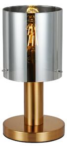 Italux glamour modern asztali lámpa sardo füstös sárgaréz itxtb-5581-1-bro+sg
