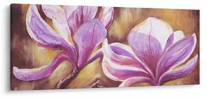 Kép - Magnólia virágok (120x50 cm)