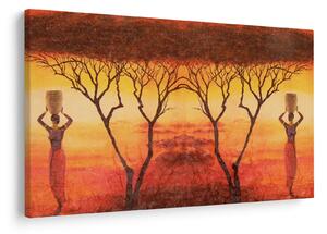 Kép - afrikai szavanna (90x60 cm)