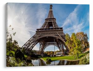 Kép - Eiffel-torony színes (70x50 cm)