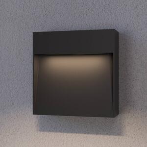 Lucande kültéri fali lámpa Noreia, 13 cm, antracit, IP65, G9