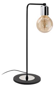 Harput - N-1317 Enteriőr dizájn Asztali lámpa Fekete Ezüst 17x17x52 cm