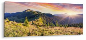 Kép - Erdei táj (120x50 cm)