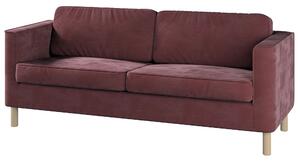 Kanapéhuzat Pärup 3 személyes Ikea kanapéhoz termék színe piros szövet fényes, welwet