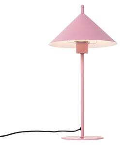 Designer asztali lámpa rózsaszín - Triangolo