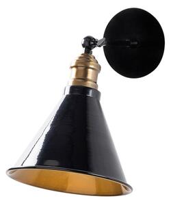 Berceste - 251-A Enteriőr dizájn Fali lámpa Fekete 19x27x27 cm