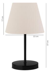 AYD - 2577 Lámpaárnyalat Krém 17x17x37 cm