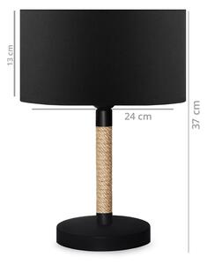 AYD - 2513 Lámpaárnyalat Fekete 24x24x35 cm
