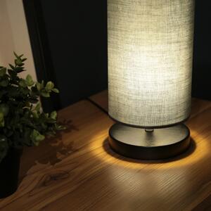 AYD-2897 Enteriőr dizájn Asztali lámpa Antracit 24x15x30 cm