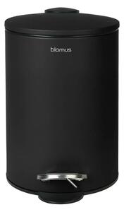 Fekete acél pedálos szemetes 3 l Tubo – Blomus
