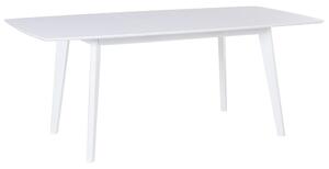 Kihúzható étkezőasztal SANFORD Fehér 150/195 cm 90 cm