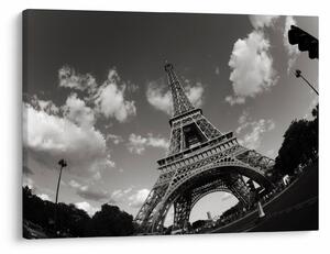 Kép - Eiffel-torony Párizsban (70x50 cm)