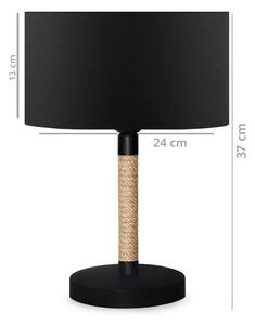 AYD - 2514 Lámpaárnyalat Fekete 22x22x37 cm