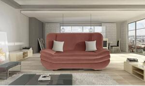 OMAHA kanapéágy tárolóhellyel - rózsaszín