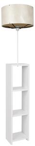 AYD-1799 Fa lámpa fehér ECRU 30x30x140 cm