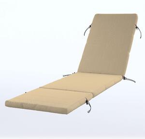 Duvholmen fekvőpárna párnahuzat 190x60cm (NÄMMARÖ, SEGERÖN) termék színe bézs szövet kültéri outdoor, fonott