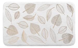 Fehér textil fürdőszobai kilépő 45x75 cm Joya – douceur d'intérieur