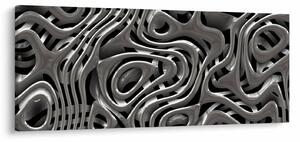Kép - Fémes absztrakció (120x50 cm)