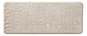 Bézs textil fürdőszobai kilépő 50x120 cm Ricochet – douceur d'intérieur