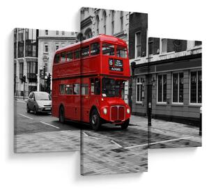 Kép - London busszal (90x60 cm)