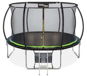 Prémium kerti trambulin belső hálóval 366 cm Jump Hero 12FT