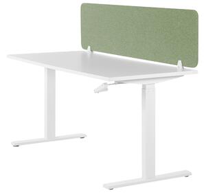Zöld asztali térelválasztó 180 x 40 cm WALLY