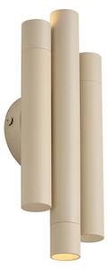 Retro Fali Lámpa Bézs 3-lámpás - Pipes
