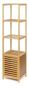Natúr színű bambusz fürdőszobai polcos állvány 35x140 cm Auren – Bonami Essentials