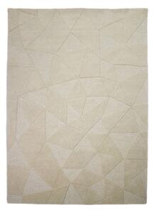Bézs kézi szövésű gyapjú szőnyeg 120x170 cm Shard – Flair Rugs