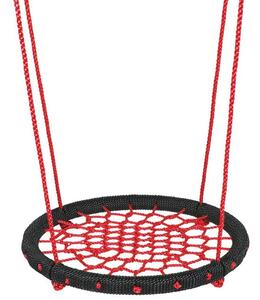 Hinta LEQ ARACHNE, gyermek, kerti, kerek, hintagyűrű, 95 cm, gólyafészek