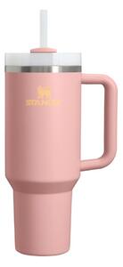 Barackszínű rozsdamentes acél termosz szívószállal 1,18 l Quencher H2.O FlowState™ Tumbler Peach Rose – Stanley