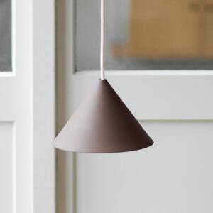 Függőlámpa Moebe, Ceramic Cone, dimmable, Barna / Rozsdabarna, Nappali, Kerámia, Dizájn