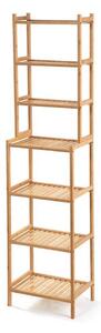 Natúr színű bambusz fürdőszobai polcos állvány 40x154 cm Skaren – Bonami Essentials