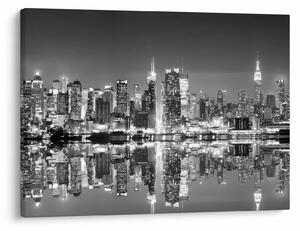 Kép - New York, fekete-fehér (70x50 cm)