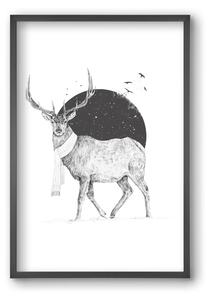 Winter is all around - falikép keretben | artbridge