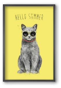 Hello Summer - falikép keretben | artbridge