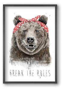 Break the rules II - falikép keretben | artbridge