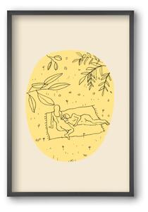 Calm spring - falikép keretben | artbridge