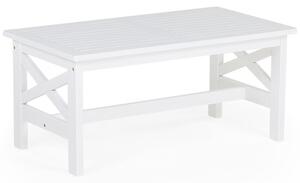 Fehér masszívfa asztal 100x55 cm BALTIC