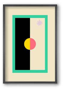 FLOWER FLAG - falikép keretben | artbridge