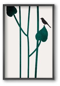 The bird - falikép keretben | artbridge