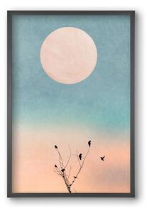 Waking up warm - falikép keretben | artbridge