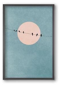 The beauty of silence - falikép keretben | artbridge