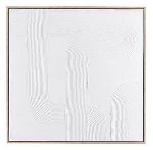 Kézzel festett keretezett-vászon kép 83x83 cm Texture – Bizzotto