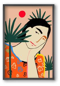 VACATION MOOD - falikép keretben | artbridge