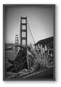 SAN FRANCISCO Golden Gate Bridge - falikép keretben | artbridge