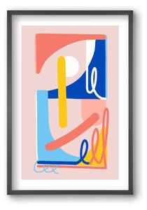 The Poolside - falikép keretben | artbridge