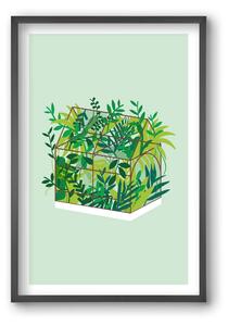 Greenhouse - falikép keretben | artbridge