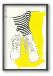 Stripes - falikép keretben | artbridge