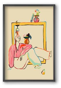 HOLIDAYS AT HOME - falikép keretben | artbridge